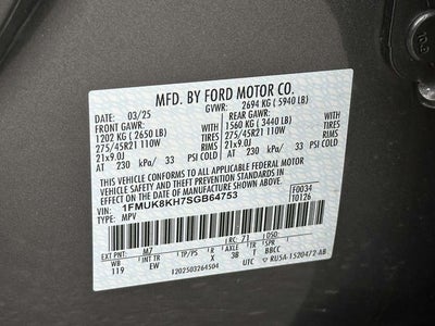 2025 Ford Explorer ST-Line