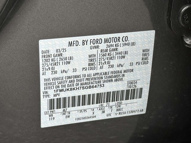2025 Ford Explorer ST-Line