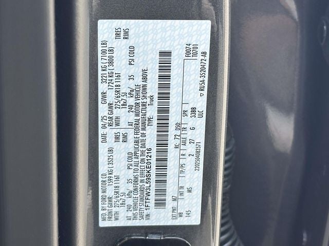 2025 Ford F-150 XLT