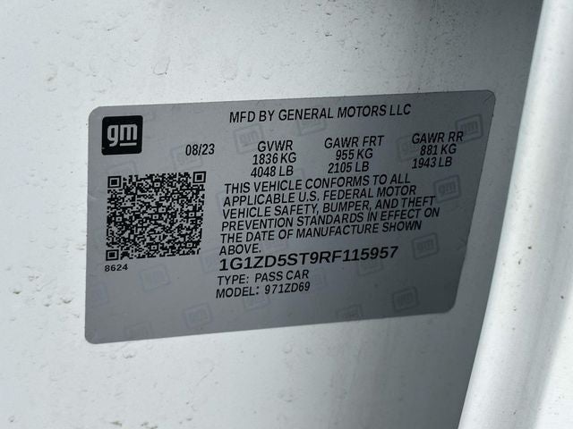 2024 Chevrolet Malibu LT 1LT