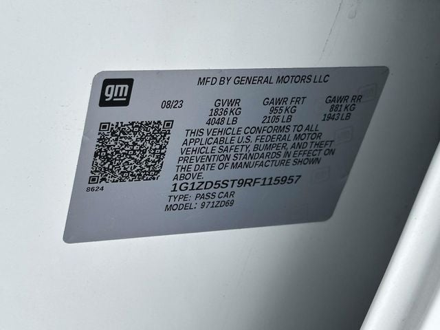 2024 Chevrolet Malibu LT 1LT
