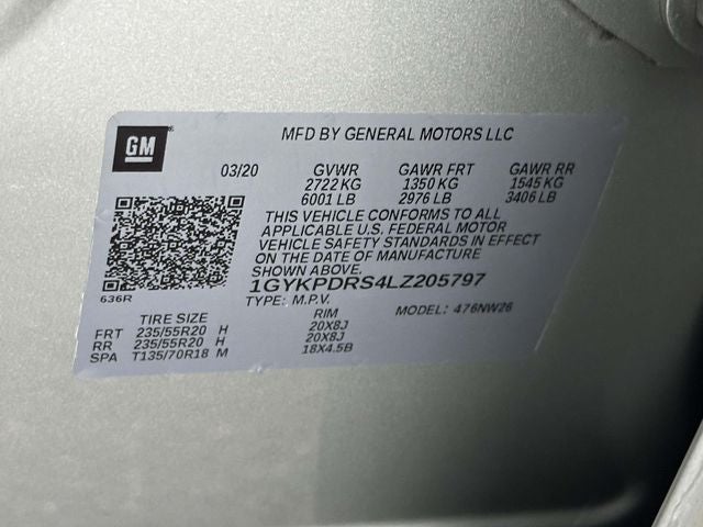 2020 Cadillac XT6 Premium Luxury
