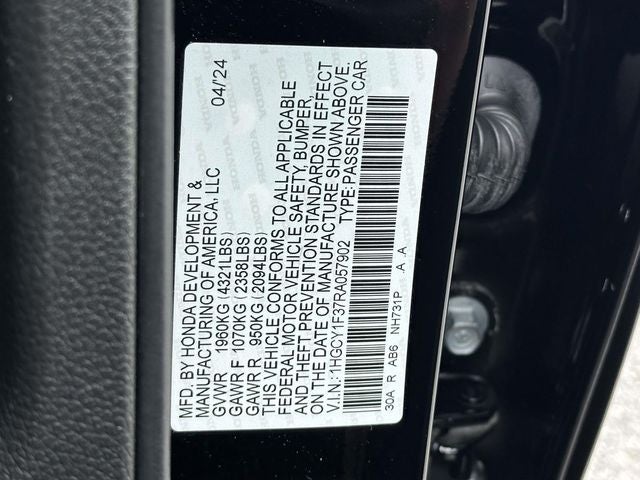 2024 Honda Accord EX