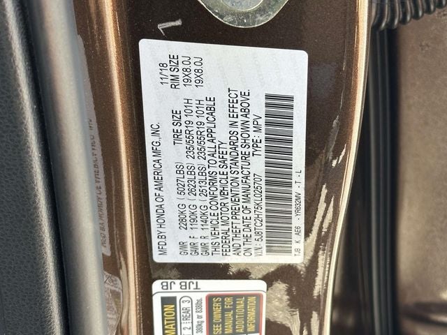 2019 Acura RDX Advance Package SH-AWD
