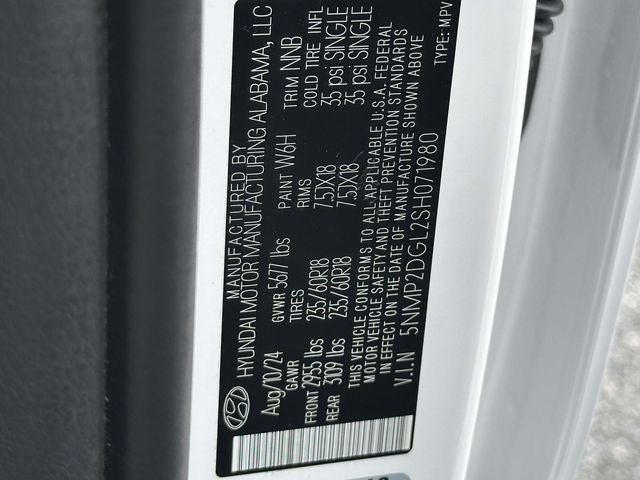 2025 Hyundai SANTA FE SEL