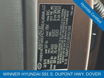 2024 Hyundai SANTA FE Calligraphy