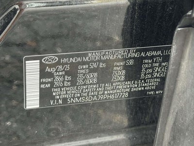 2023 Hyundai SANTA FE SEL