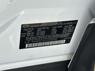 2020 Hyundai SANTA FE Limited