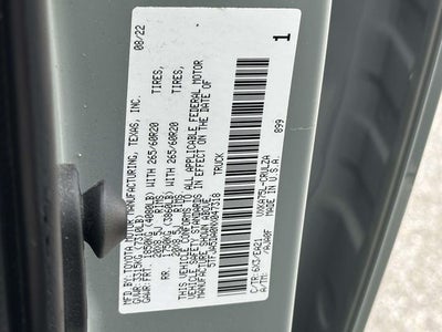 2022 Toyota Tundra Limited