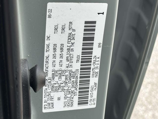 2022 Toyota Tundra Limited