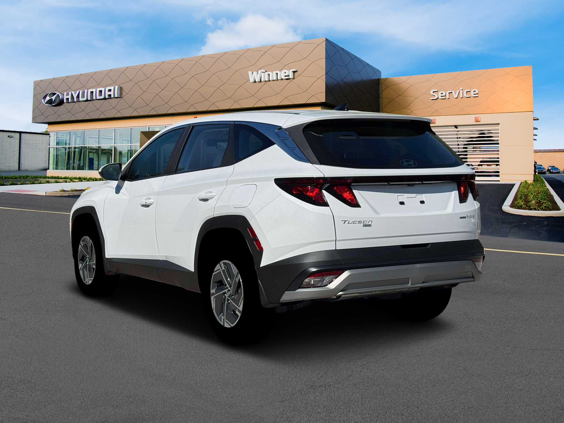 2026 Hyundai TUCSON HYBRID Blue