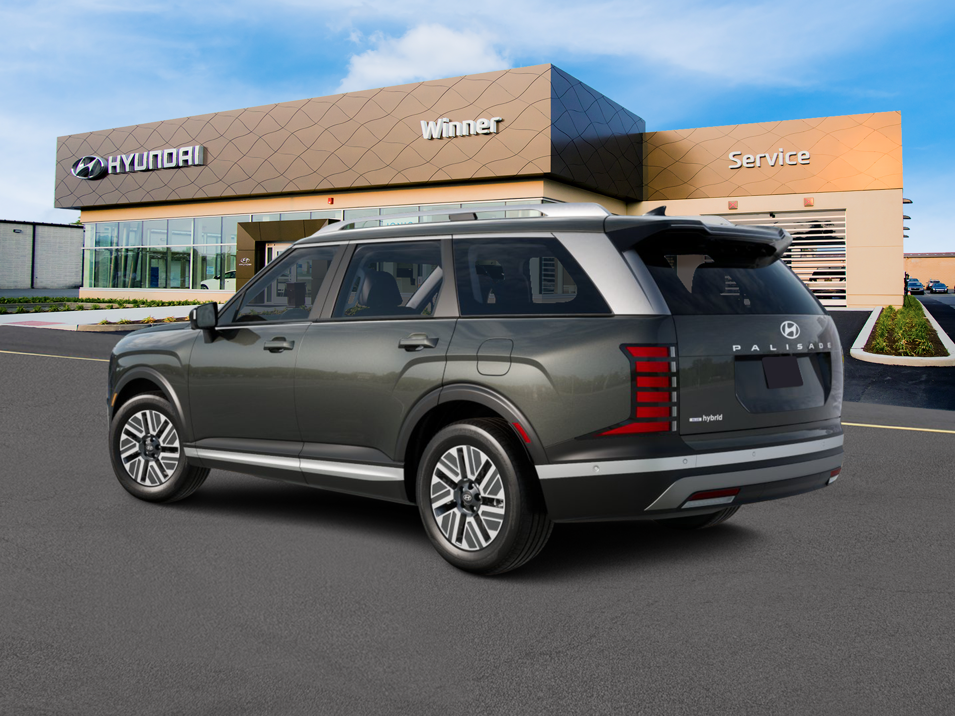 2026 Hyundai PALISADE HYBRID Blue SEL Premium 8P