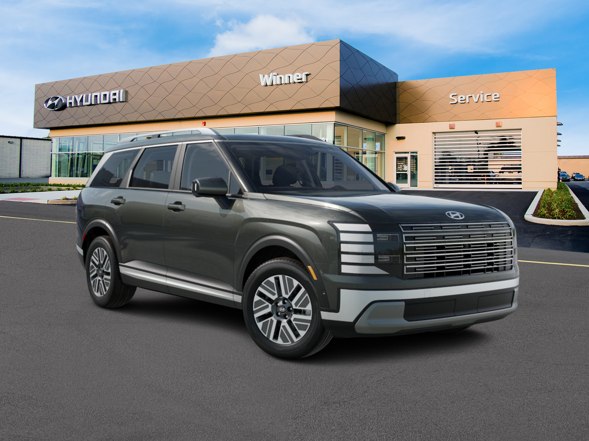 2026 Hyundai PALISADE HYBRID Blue SEL Premium 8P