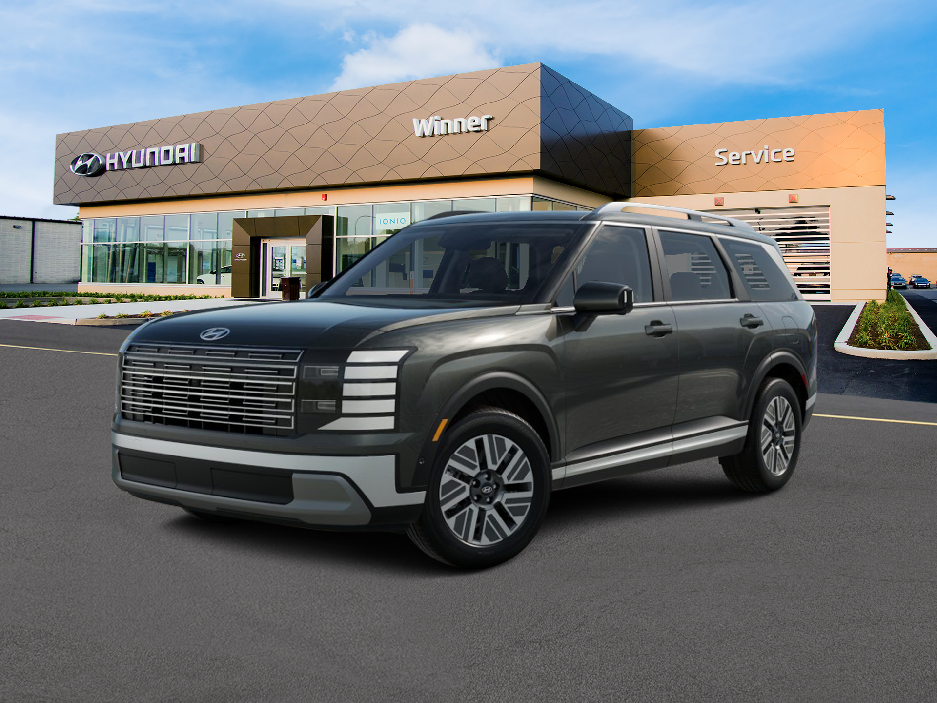 2026 Hyundai PALISADE HYBRID Blue SEL Premium 8P