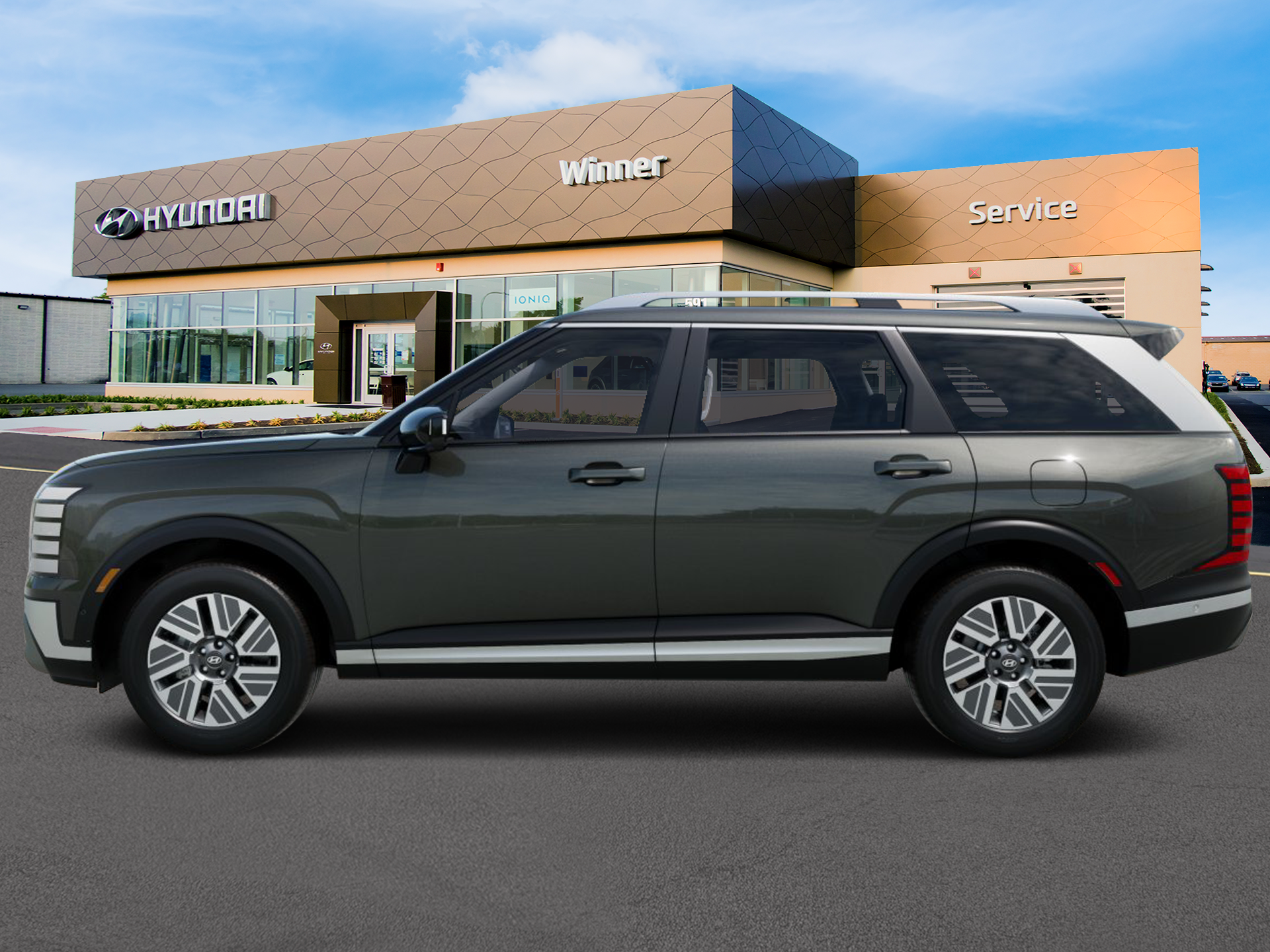 2026 Hyundai PALISADE HYBRID Blue SEL Premium 8P