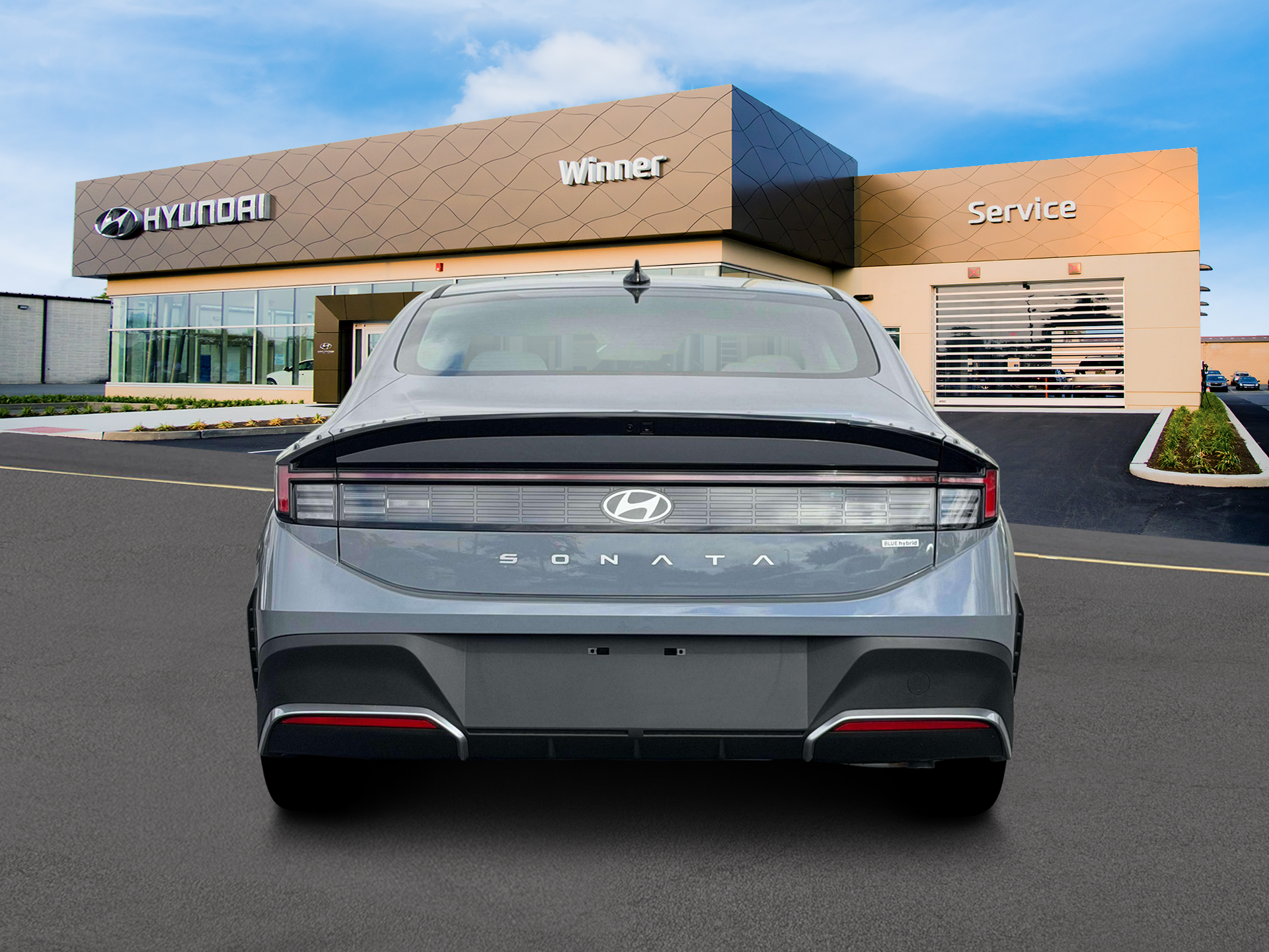 2026 Hyundai SONATA HYBRID Blue