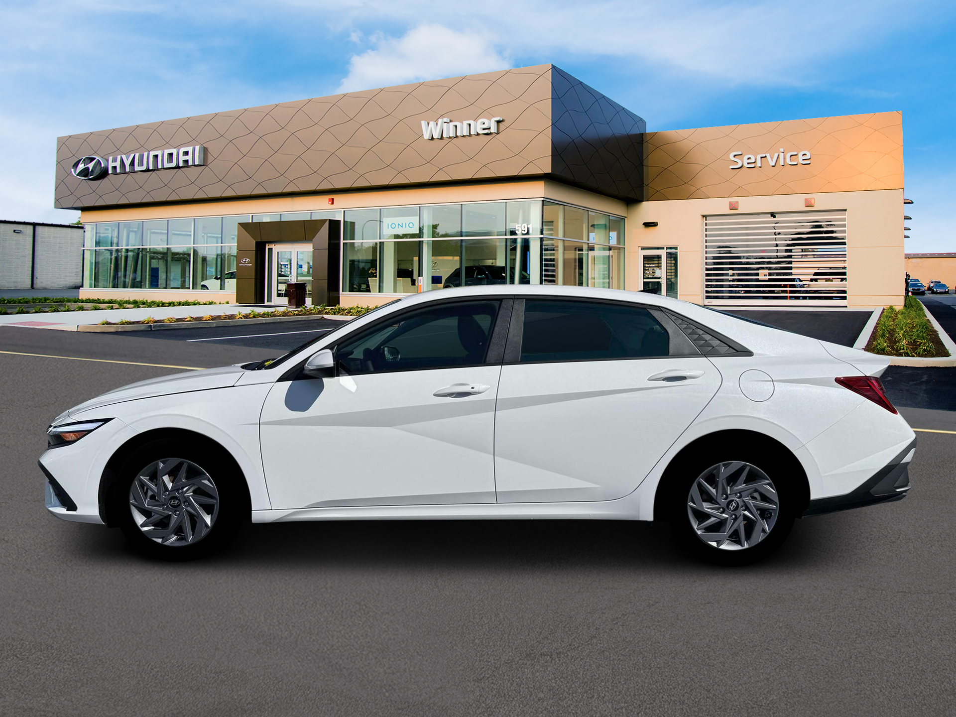 2026 Hyundai ELANTRA HYBRID Blue