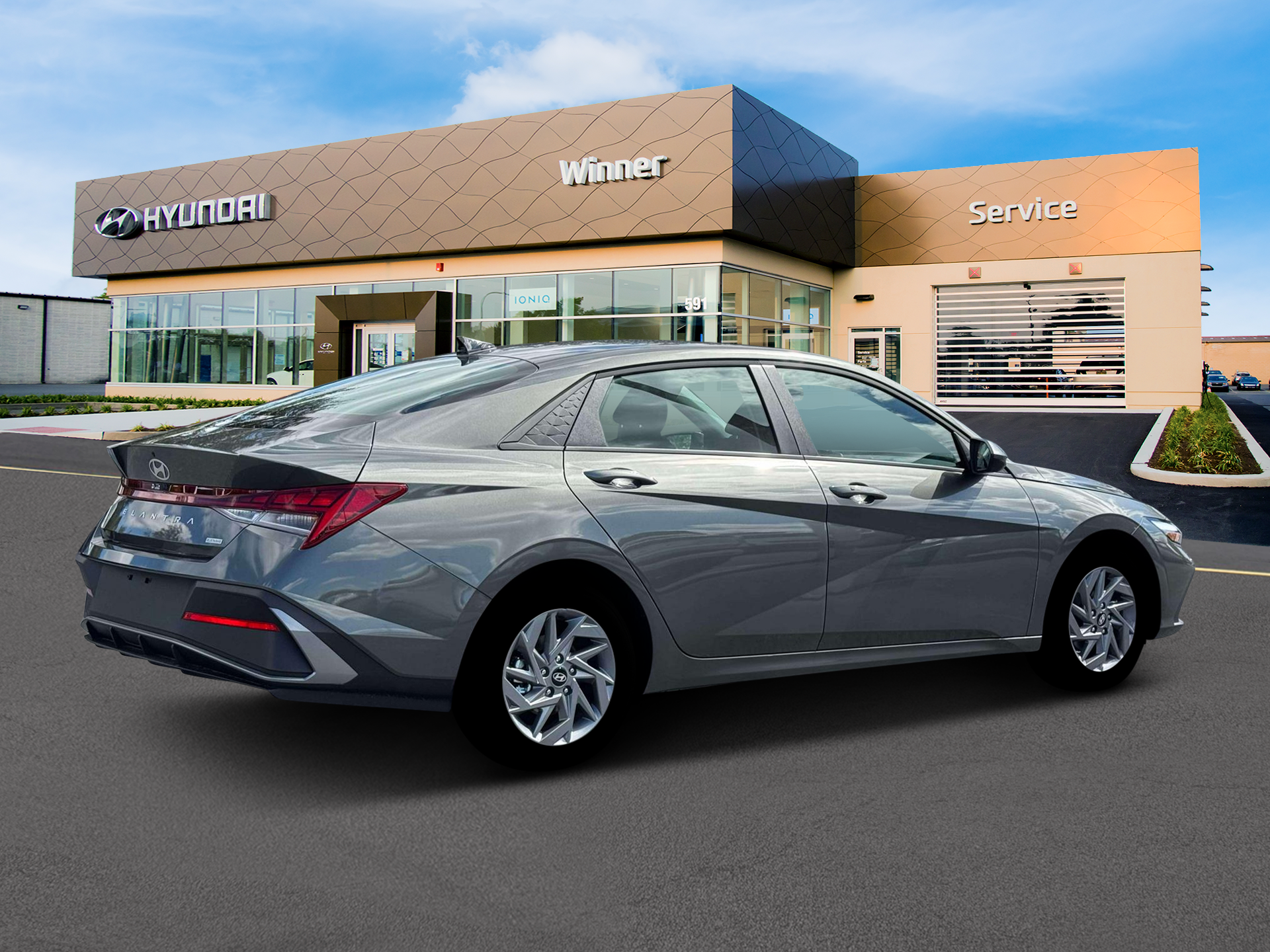 2026 Hyundai ELANTRA HYBRID Blue