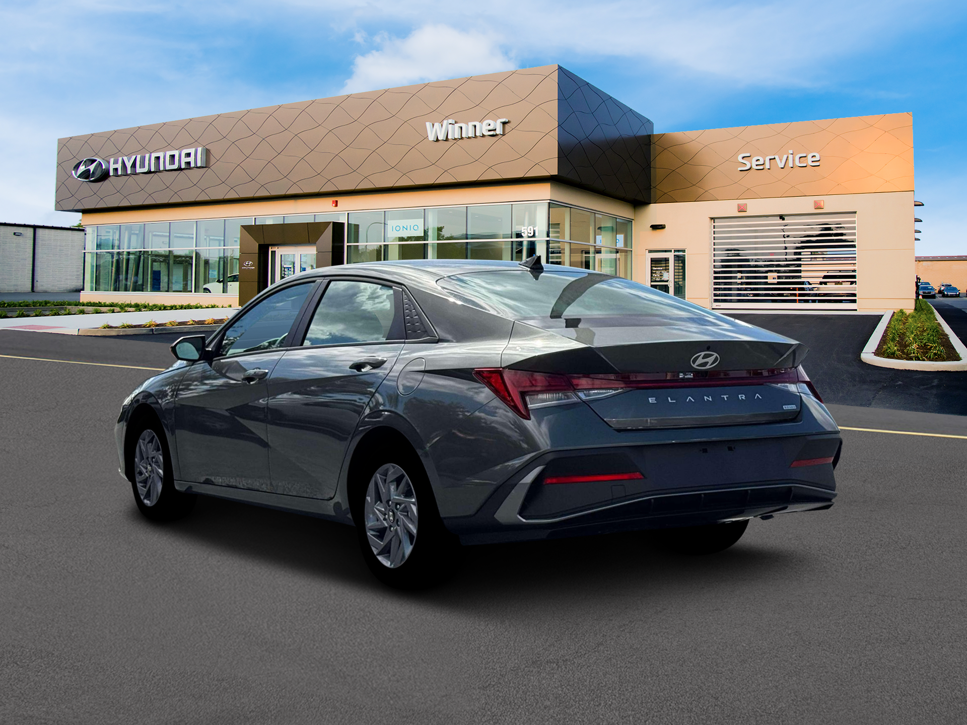 2026 Hyundai ELANTRA HYBRID Blue