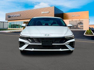 2025 Hyundai Elantra Hybrid Blue