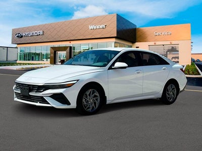 2025 Hyundai Elantra Hybrid Blue