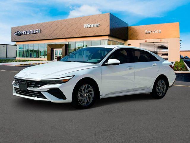 2025 Hyundai Elantra Hybrid Blue