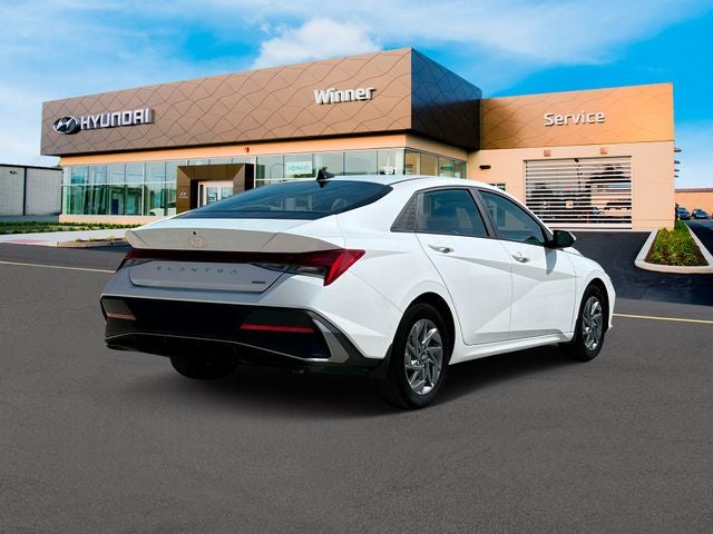 2025 Hyundai Elantra Hybrid Blue