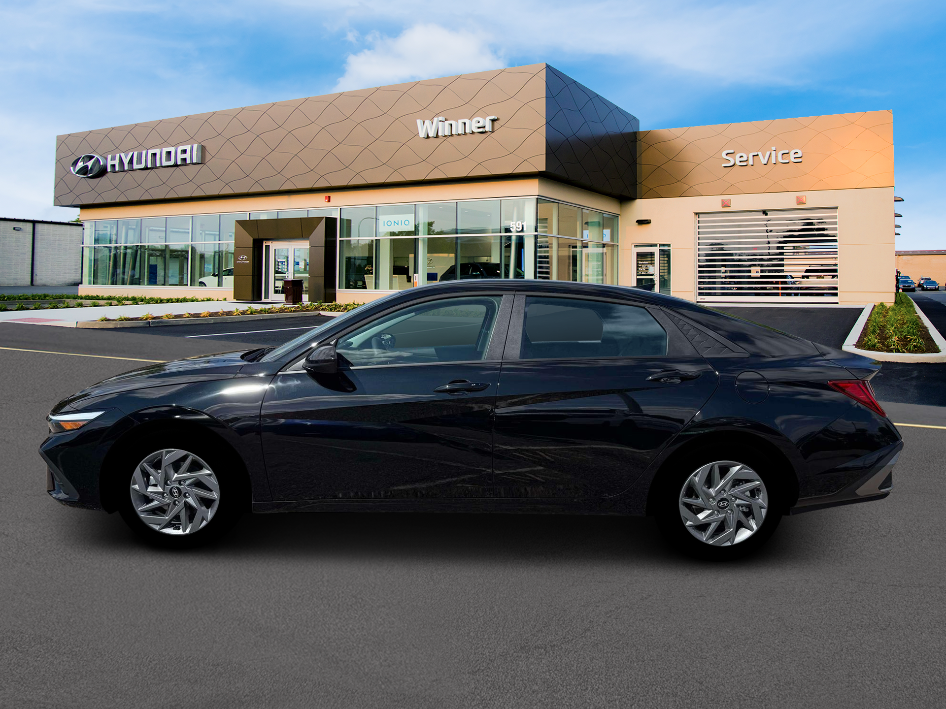 2026 Hyundai ELANTRA HYBRID Blue