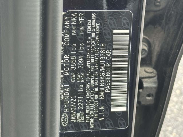 2021 Hyundai ELANTRA SEL