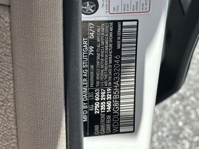 2017 Mercedes-Benz S-Class S 550 4MATIC®