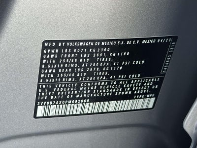 2023 Volkswagen Tiguan 2.0T SE R-Line Black