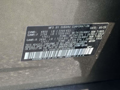 2025 Subaru Outback Premium