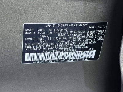 2024 Subaru Outback Onyx Edition