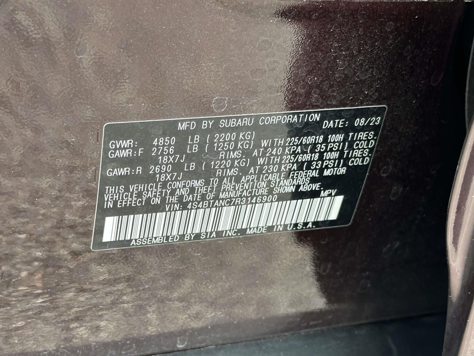2024 Subaru Outback Limited