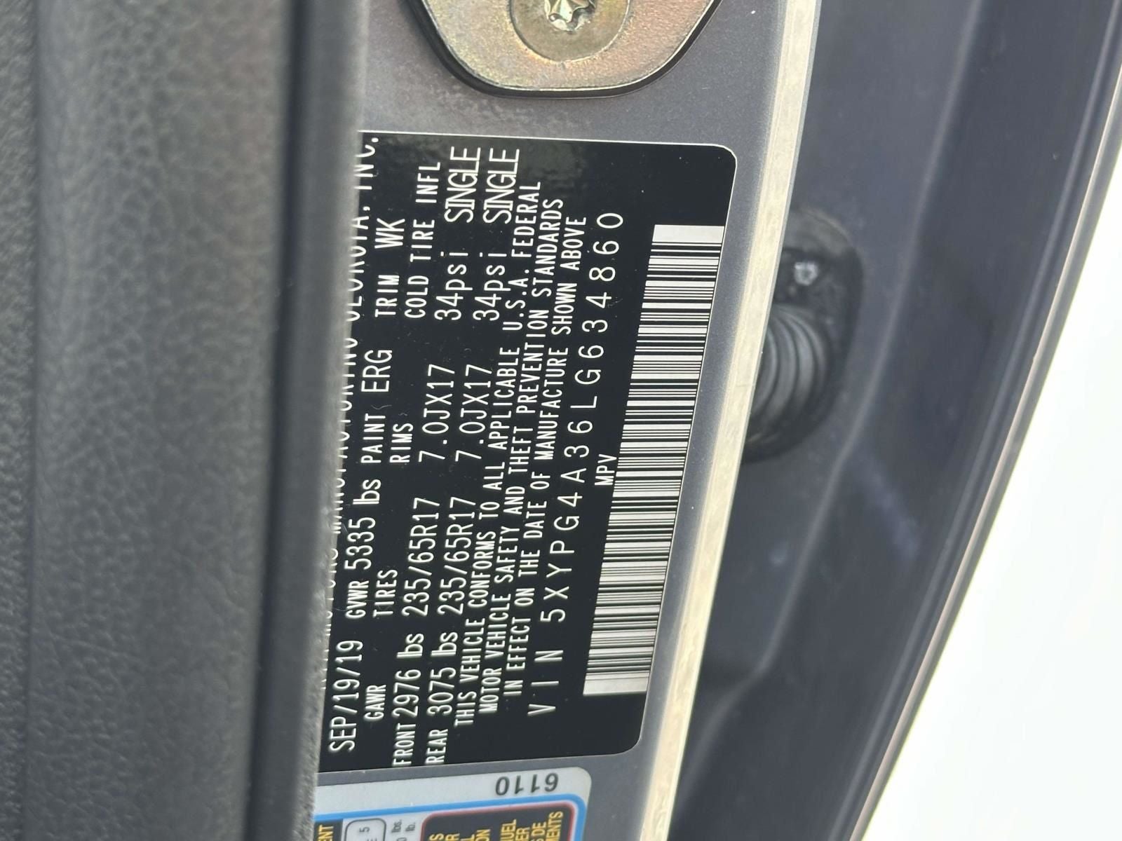 2020 Kia Sorento LX