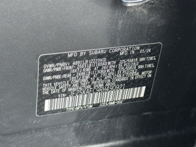 2024 Subaru Forester Sport