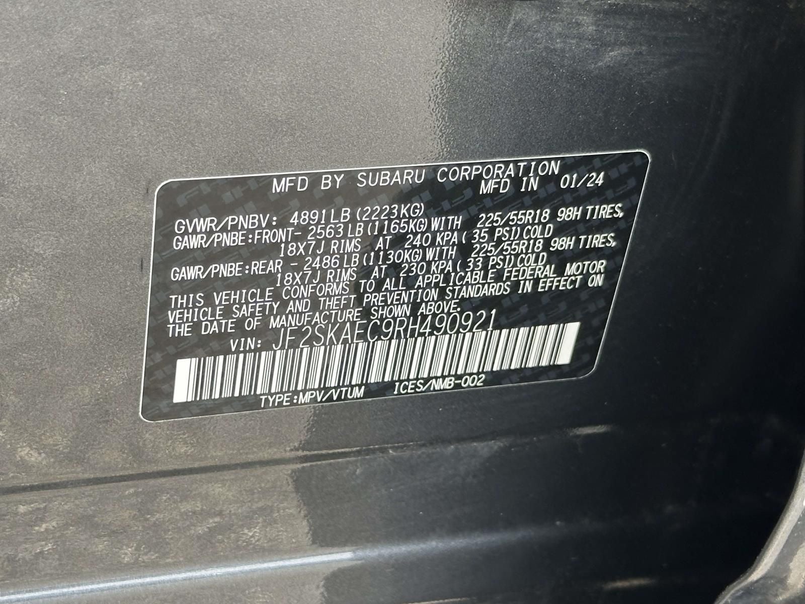2024 Subaru Forester Sport