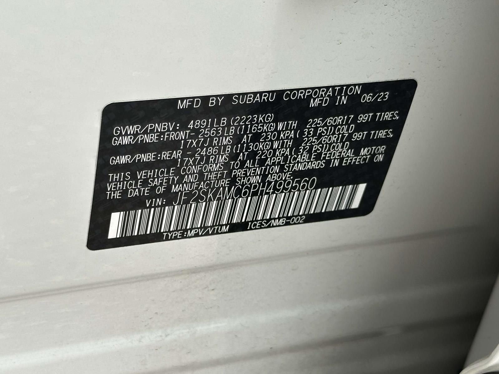 2023 Subaru Forester Wilderness
