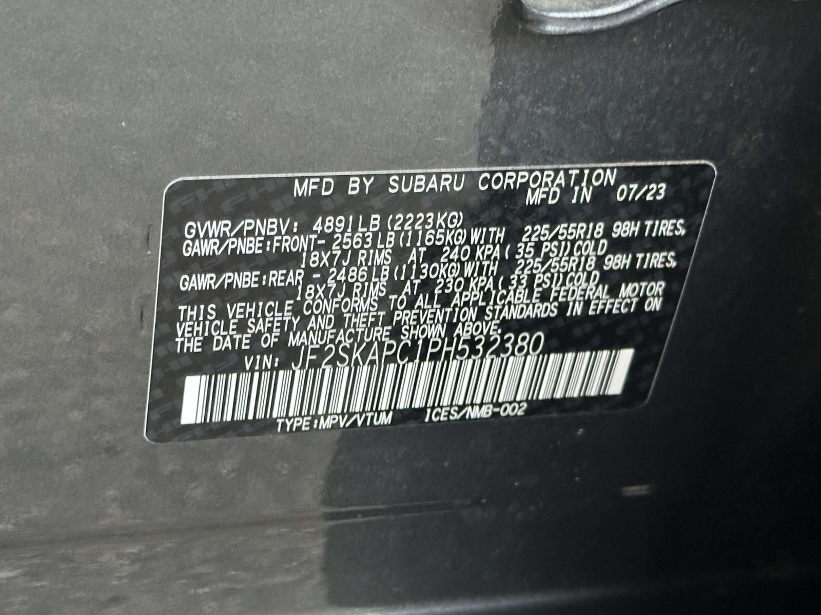 2023 Subaru Forester Limited