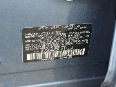 2019 Subaru Forester Touring