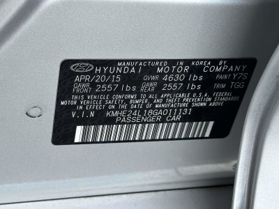 2016 Hyundai SONATA HYBRID SE