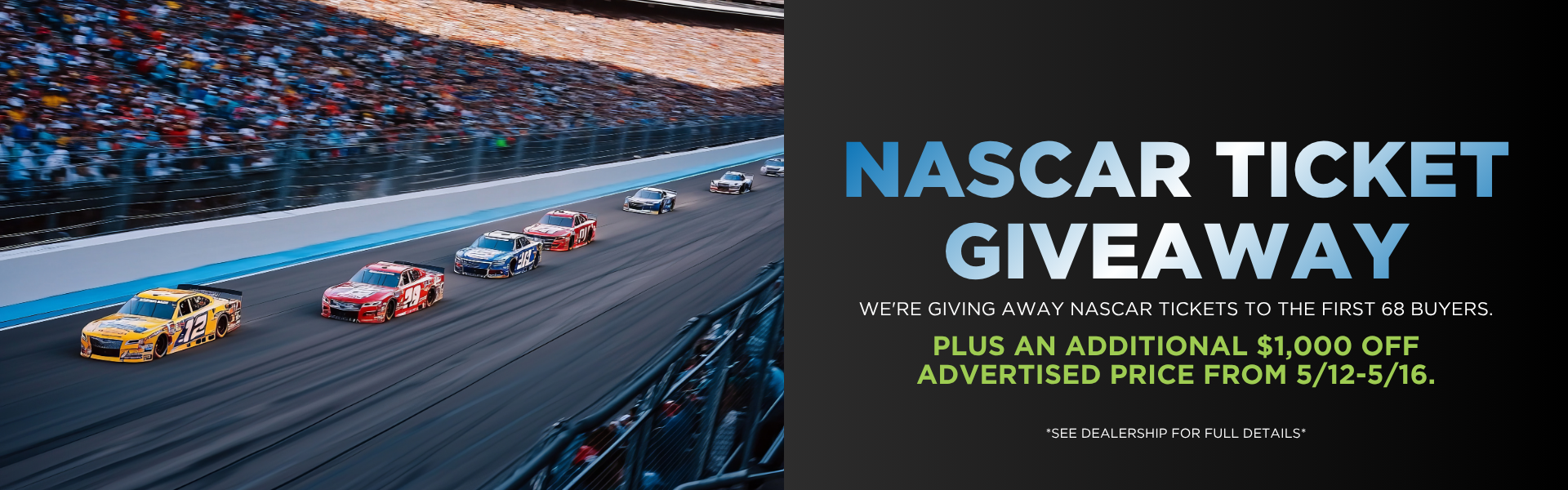NASCAR ticket giveaway