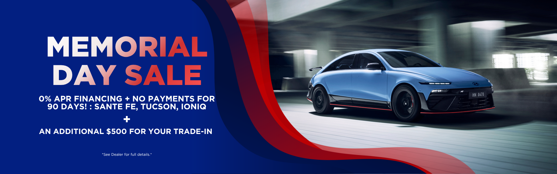 Winner Hyundai Memorial Day Specials