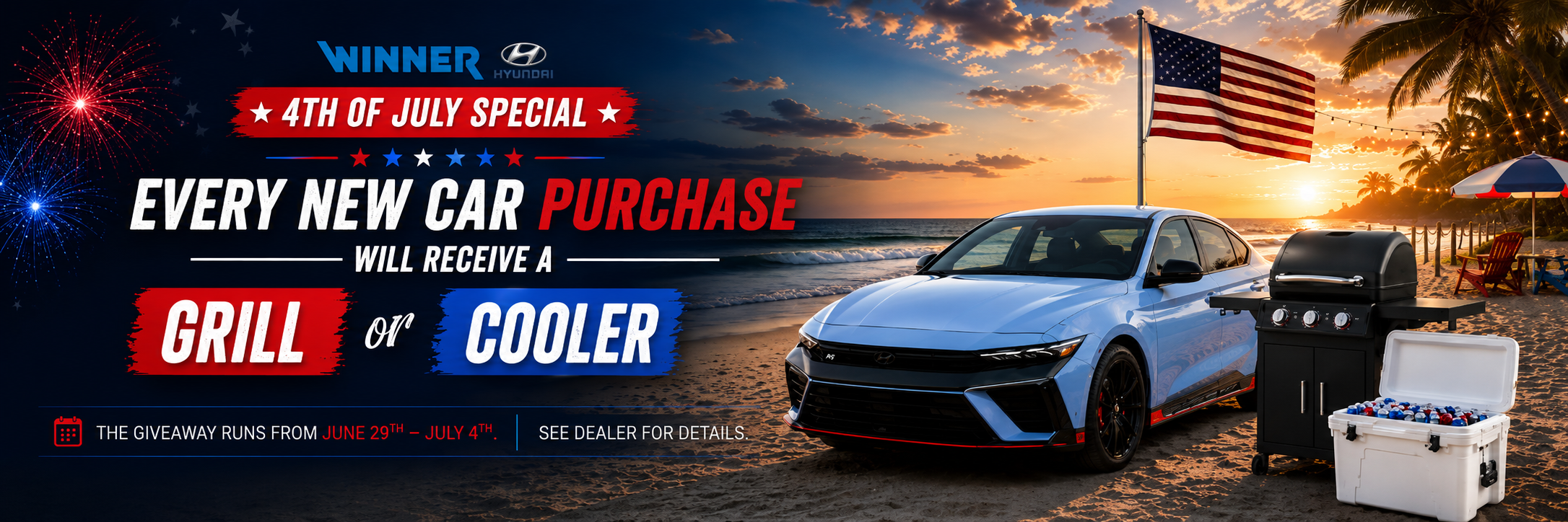 New Car Sale July