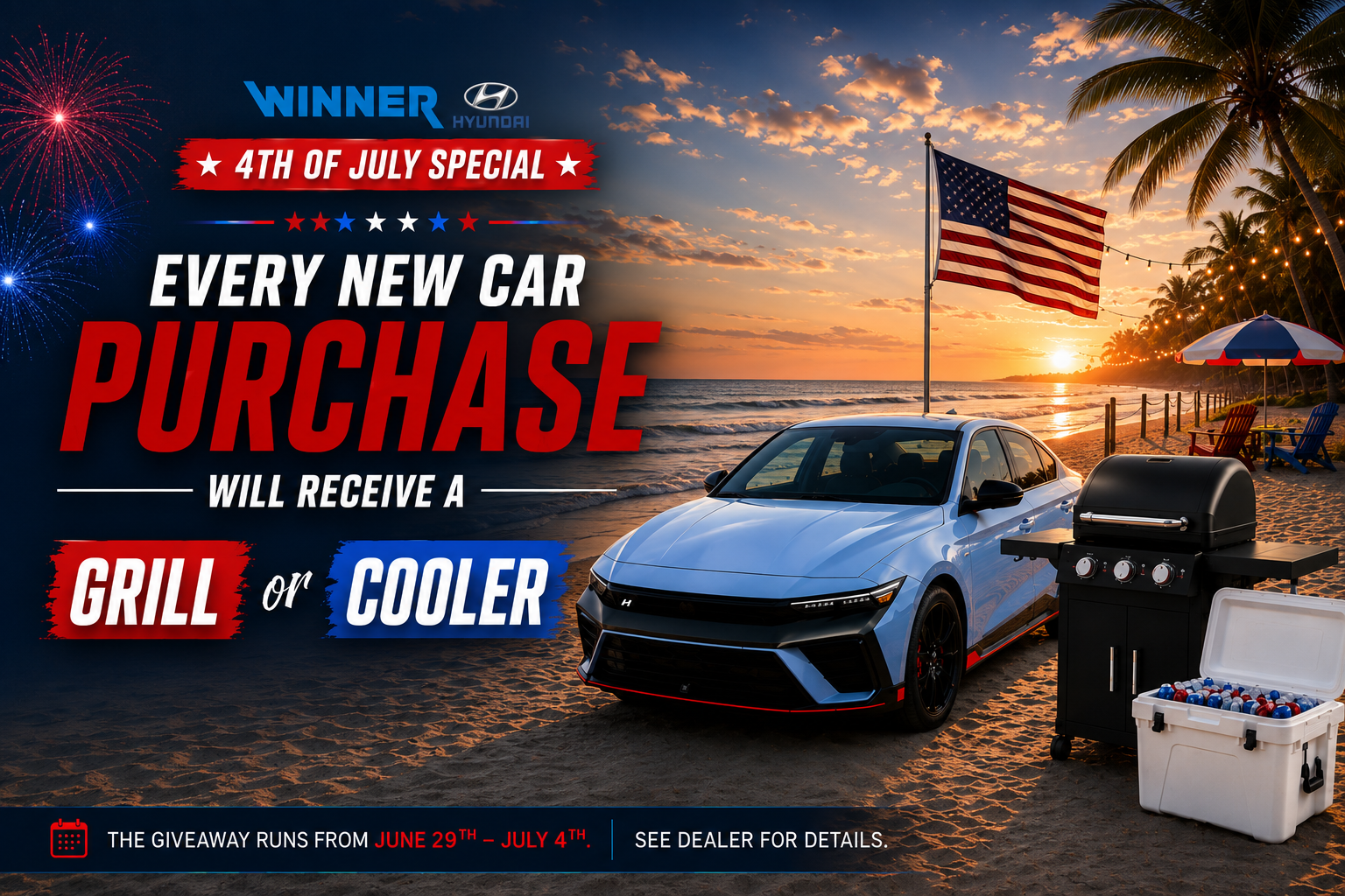 New Car Sale July