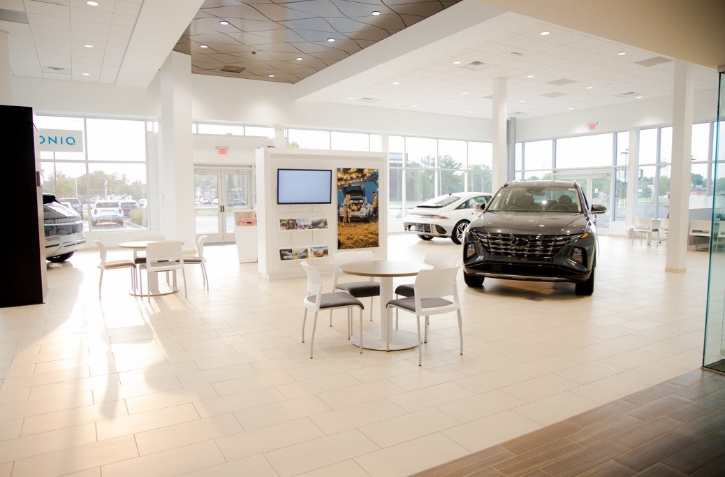 winner Hyundai showroom